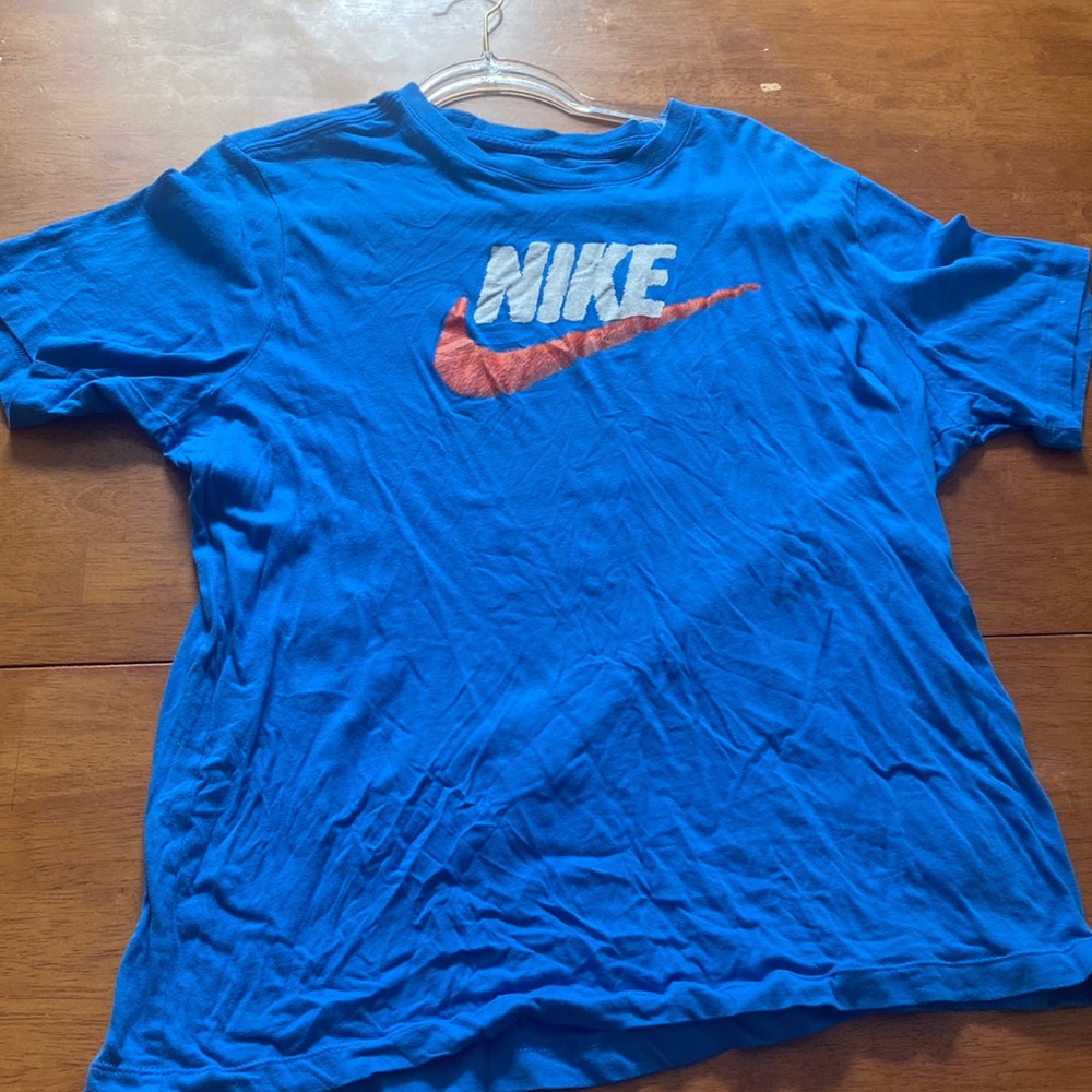 Blue Nike T-Shirt, Large Men